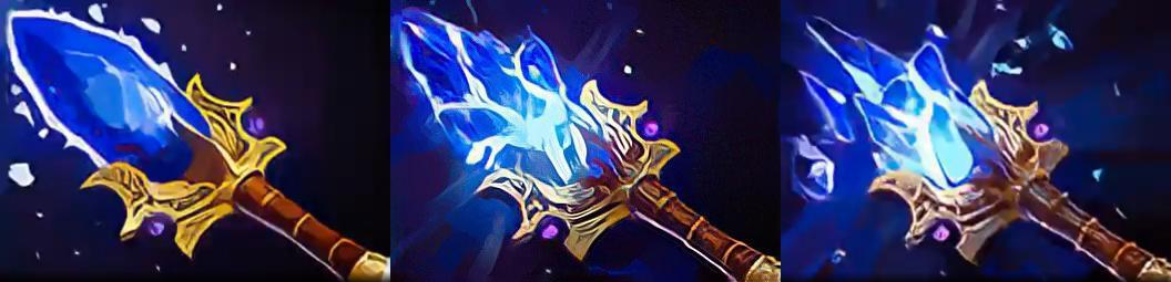 Эмблема несколько раз изменилась. Выглядит как обратный отсчет до выхода ивента и героя.