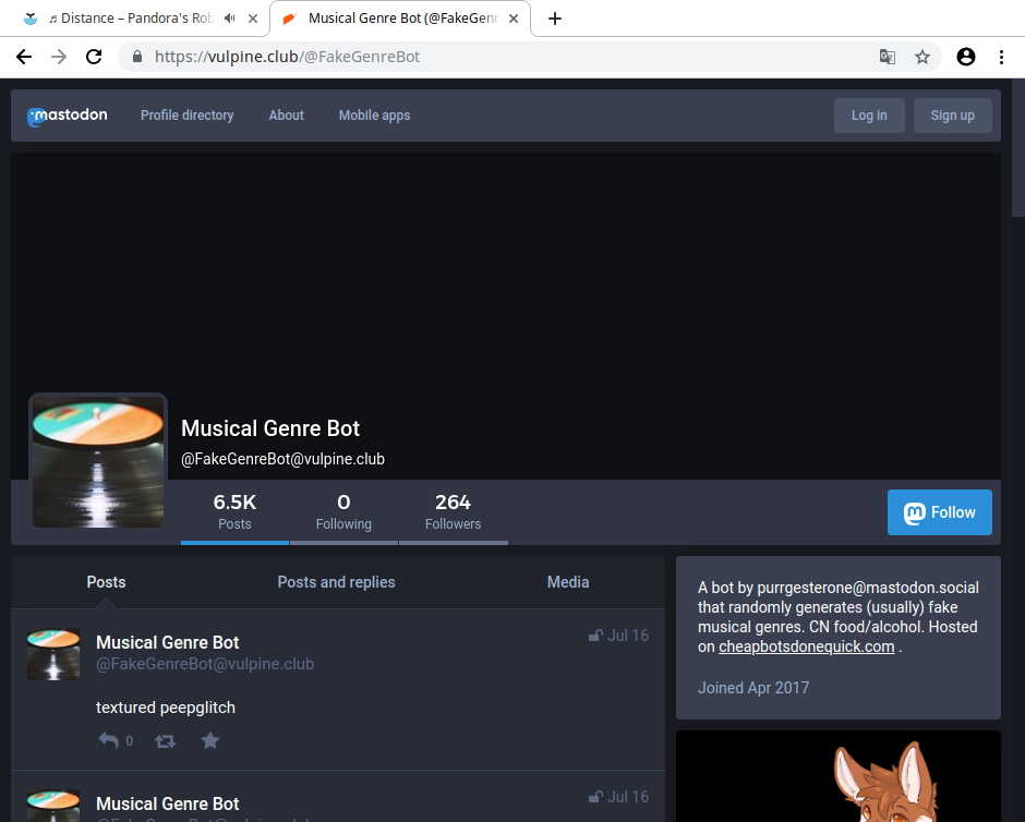 Скриншот 2. Бот