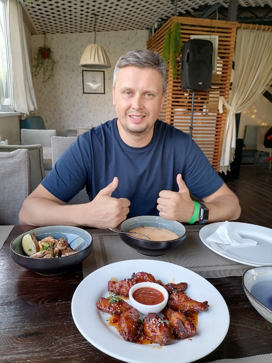 Блюда в ресторане 