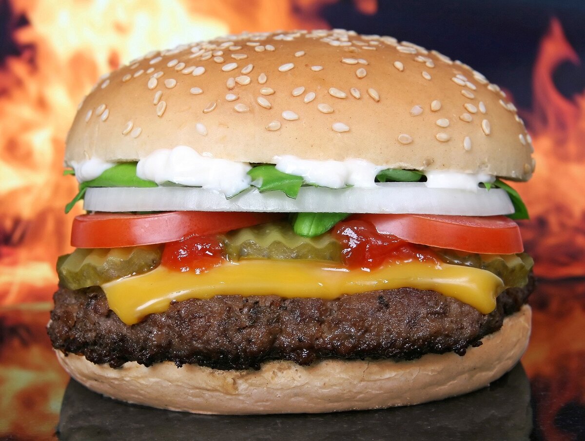 Попробуйте приготовить вкусный, быстрый и недорогой бургер дома!