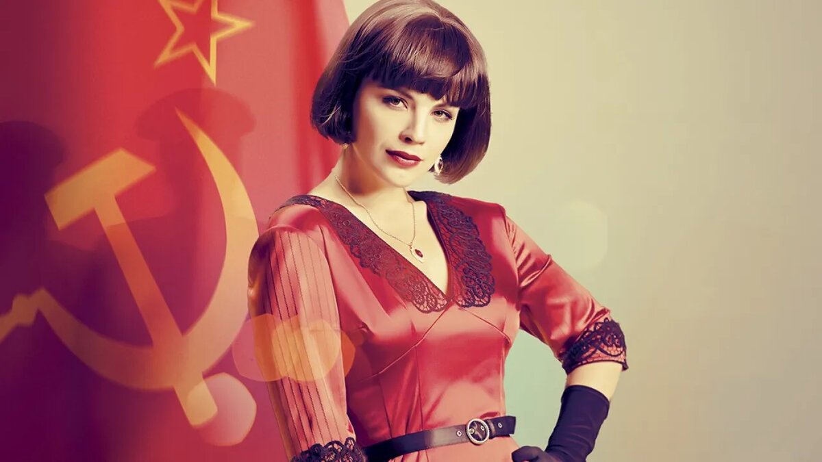 Кадр из сериала "Красная королева" о Регине Збарской. https://img51994.domkino.tv