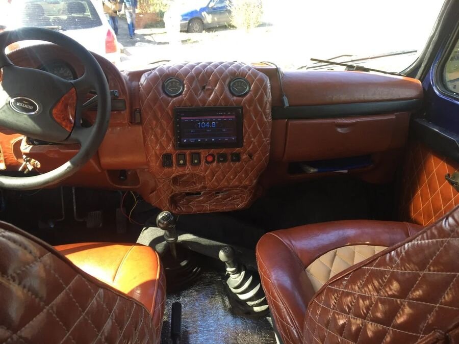Тюнинг салона уаза фото