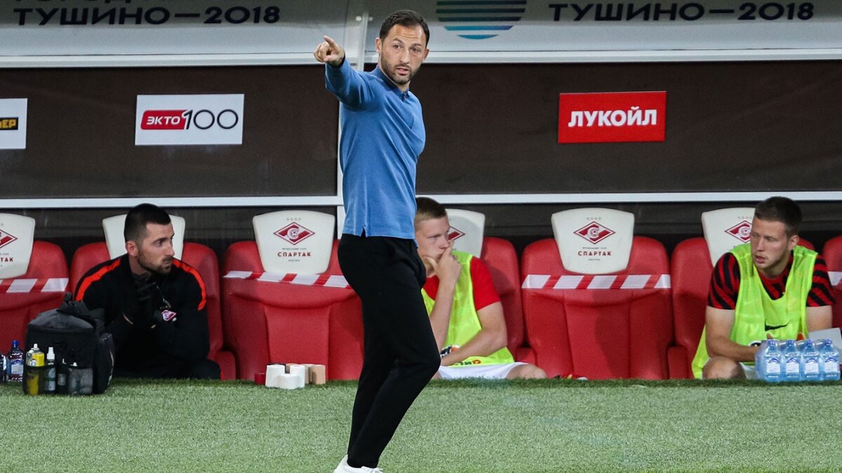 Главный тренер "Спартака" Доменико Тедеско. Фото - "Чемпионат".
