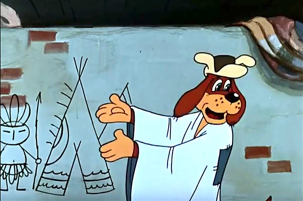 Кадр из любимого мультфильма  про Простоквашино взят из Яндекс-картинок