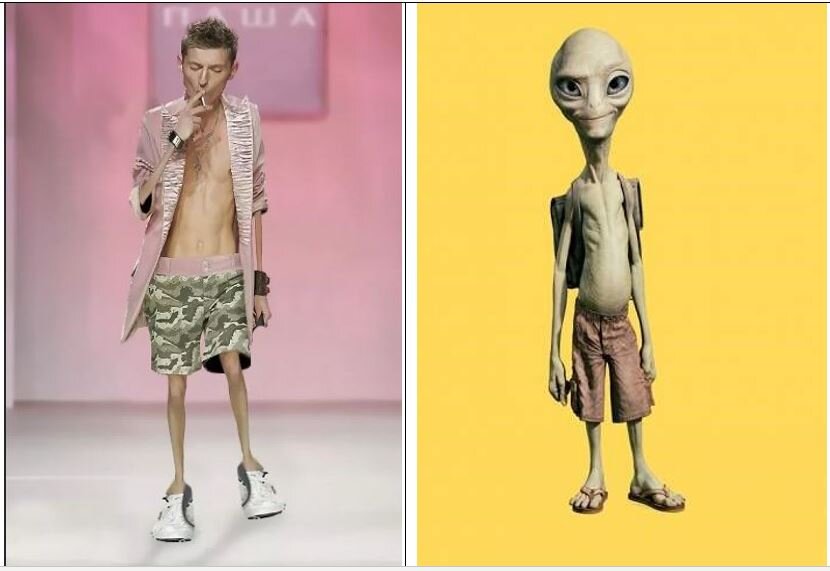 Найдите хоть одно отличие (Павел еще и курит)