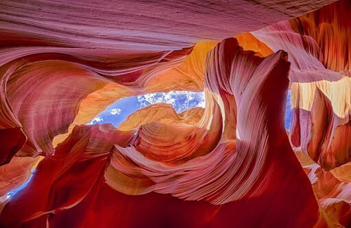 Самые красивые места на Земле: каньон Антилопы (США)