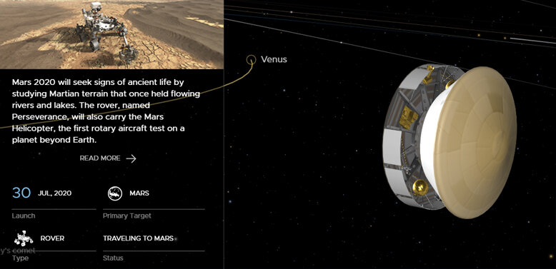 Фото: скриншот приложения Eyes on the Solar System.