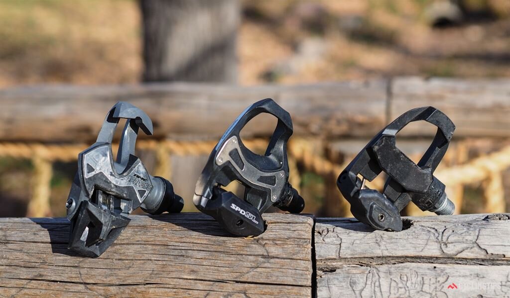 Шоссейные контактные педали Time, Shimano, Look. Источник: road.cc