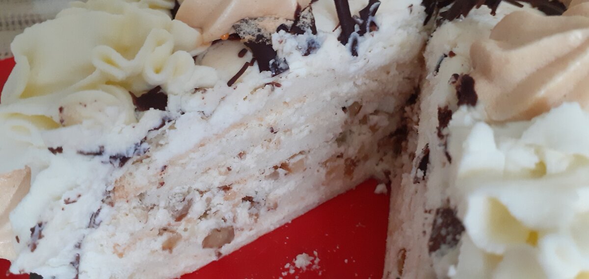 "Эстерхази" по рецепту Полины, дурацкий получился)). 