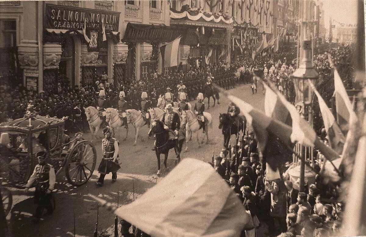 Коронация императора Николая II в 1896. Источник фото https://rusk.ru