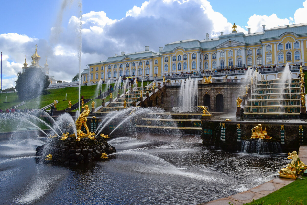 фонтаны санкт петербурга