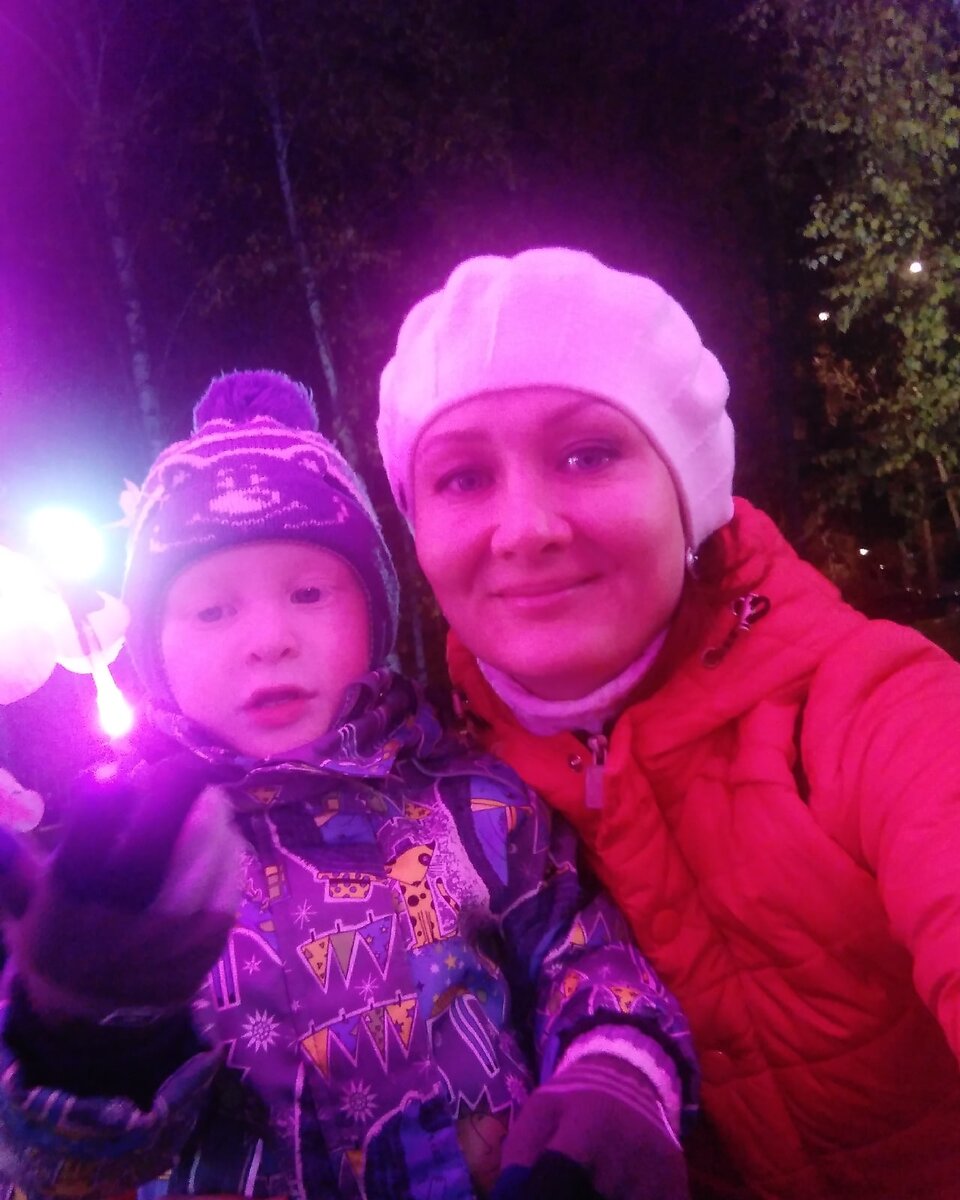 Я с младшим сыном