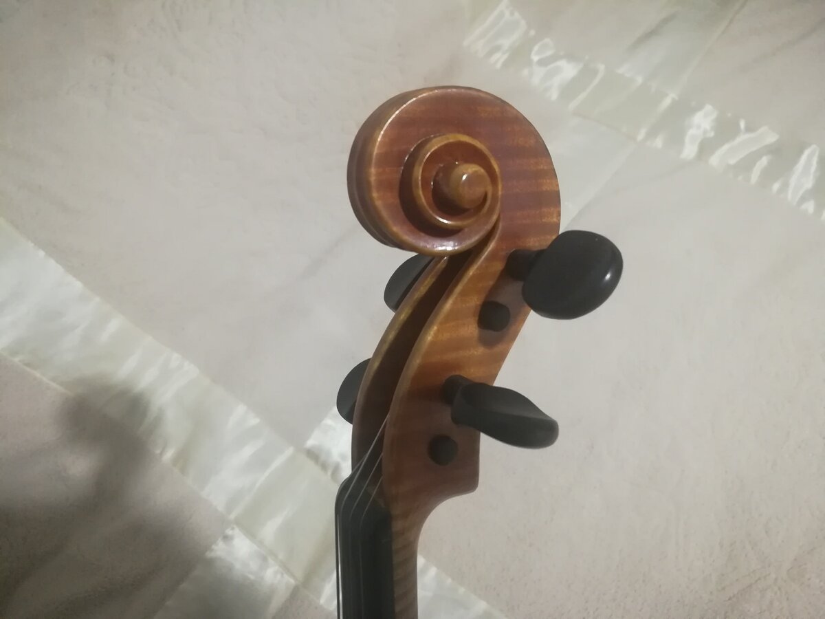 Это часть скрипки называется — головка