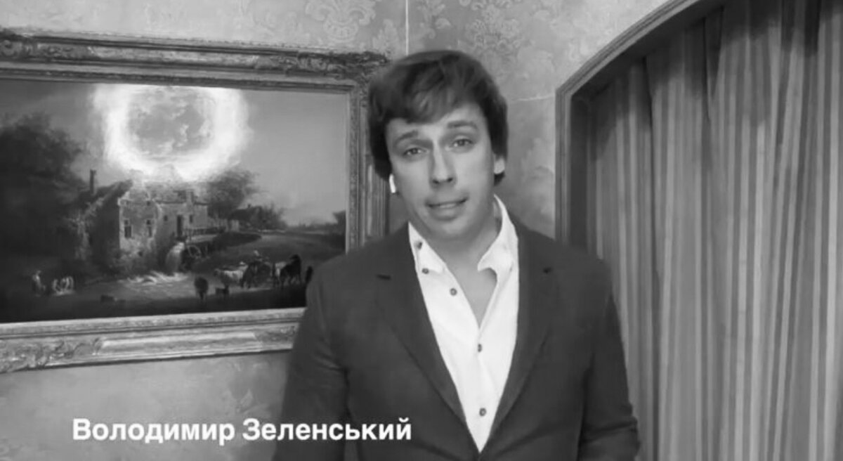 Максим Галкин пародирует Владимира Зеленского. Скриншот из Инстаграм М.Галкина