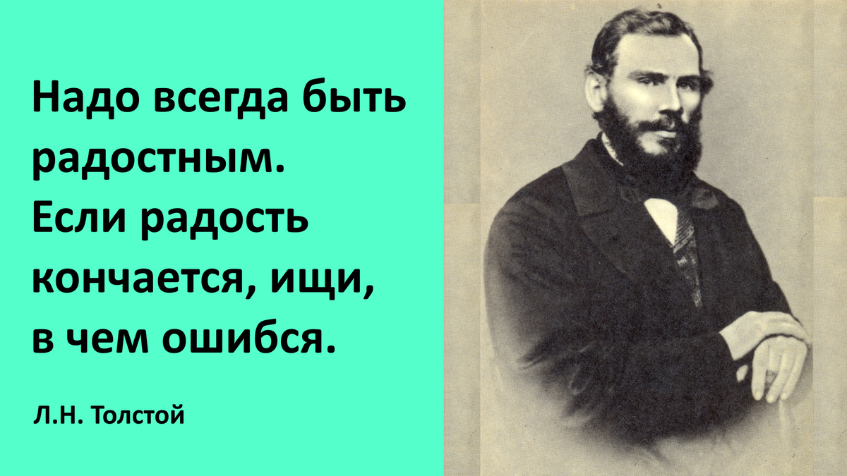 У меня нет всего, что я люблю. Но я люблю все, что у меня есть” - зернистые  мысли Толстого о жизни | Живем в гармонии | Дзен