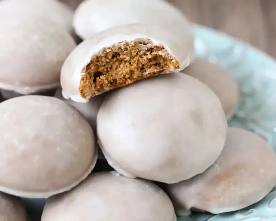 Шоколадные глазированные пряники