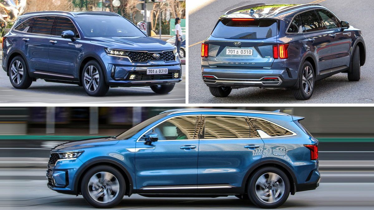 внешний вид Sorento 