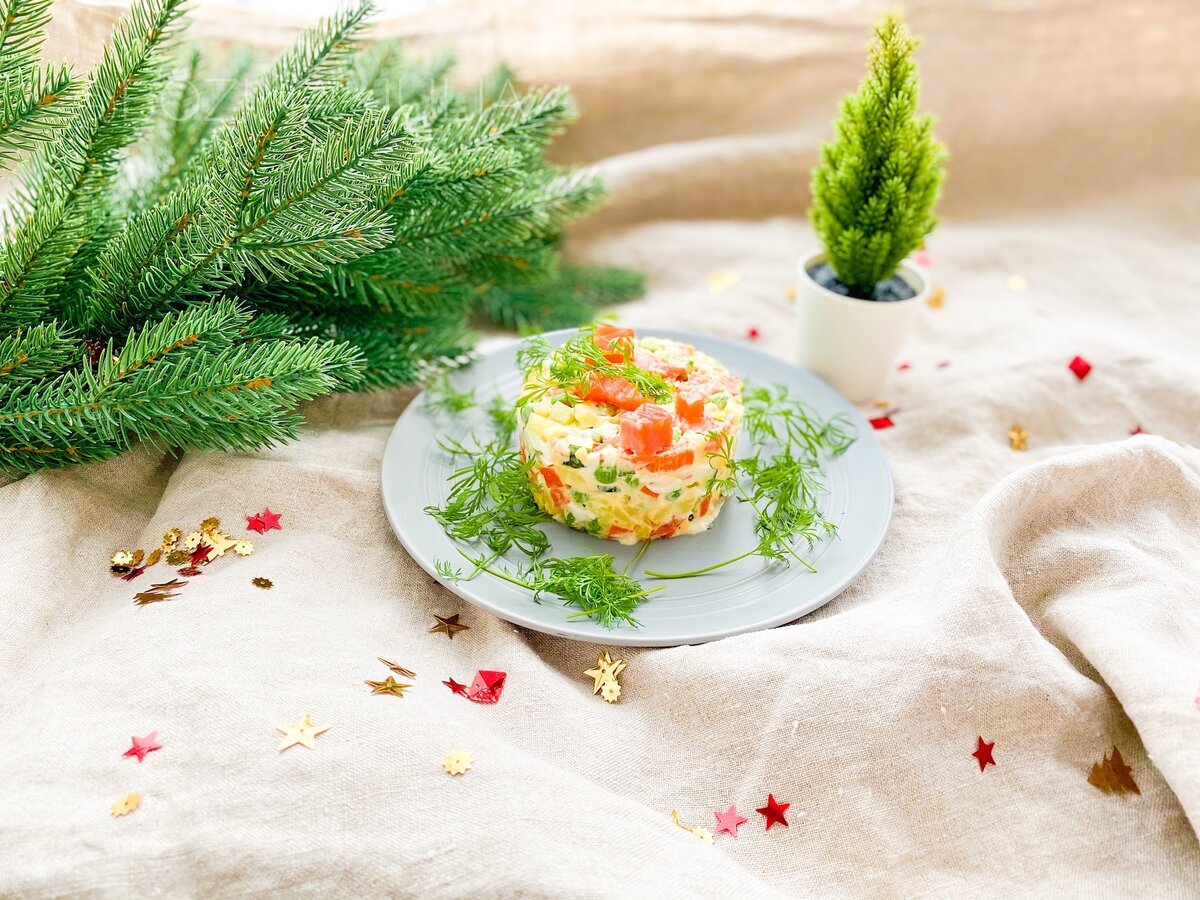 Самый мой любимый рецепт оливье!