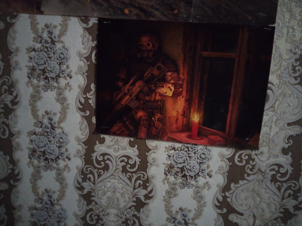 Арт, который весит у меня на стене