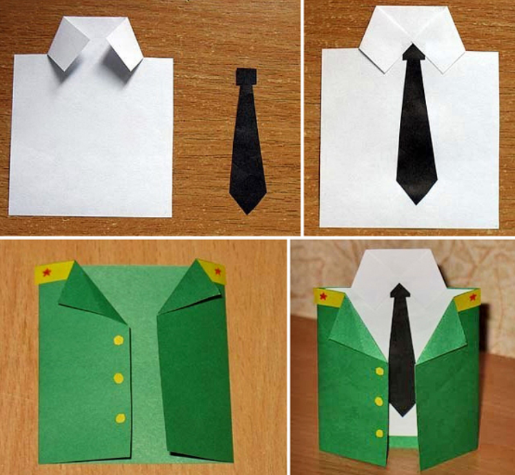 Очень простая и понятная схема поделки.