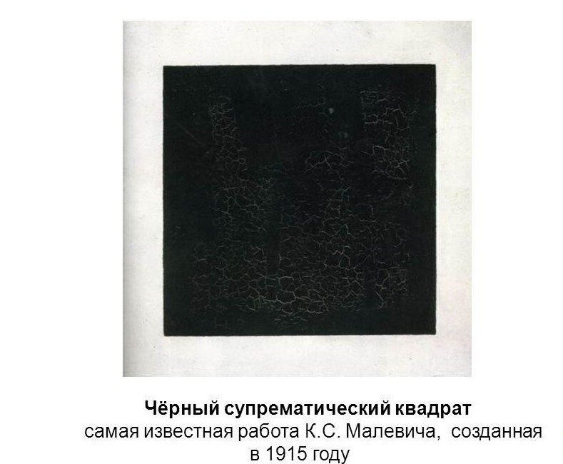 Где картина малевича черный квадрат