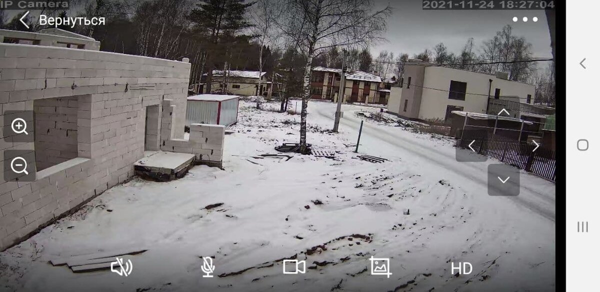 Фото с онлайн камер на наших строительных объектах