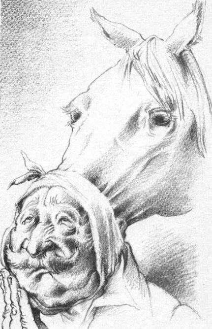 Рисунок к рассказу лошадиная фамилия