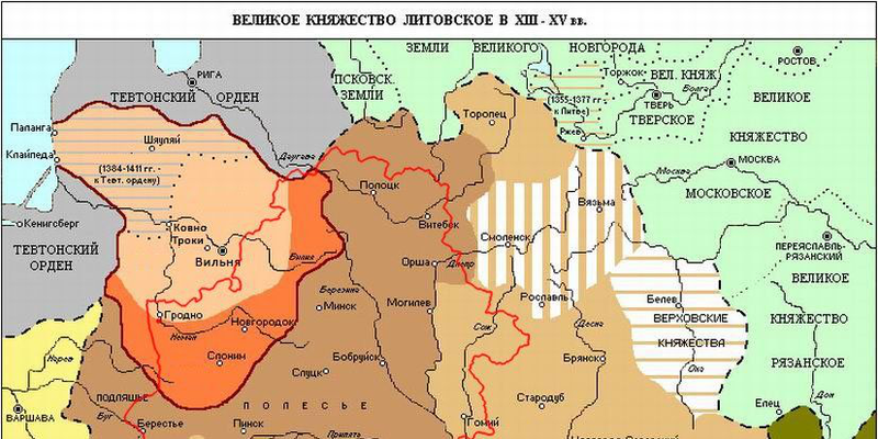 Тверское княжество в 14 веке