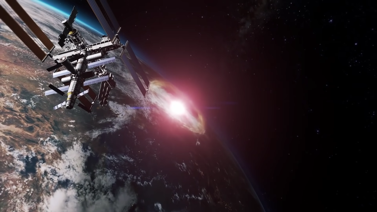 Взрыв ядерной бомбы, который можно лицезреть с космоса