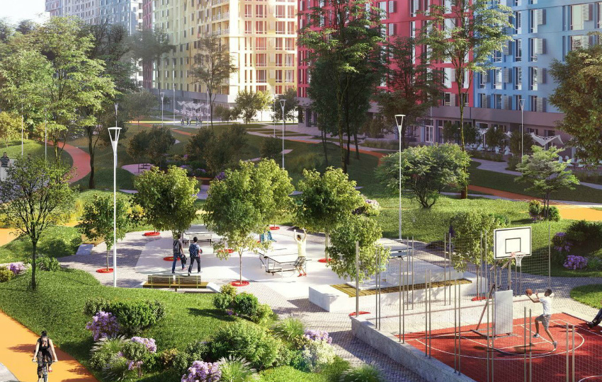 Региональные застройки, каким должен быть двор в 21 веке ?