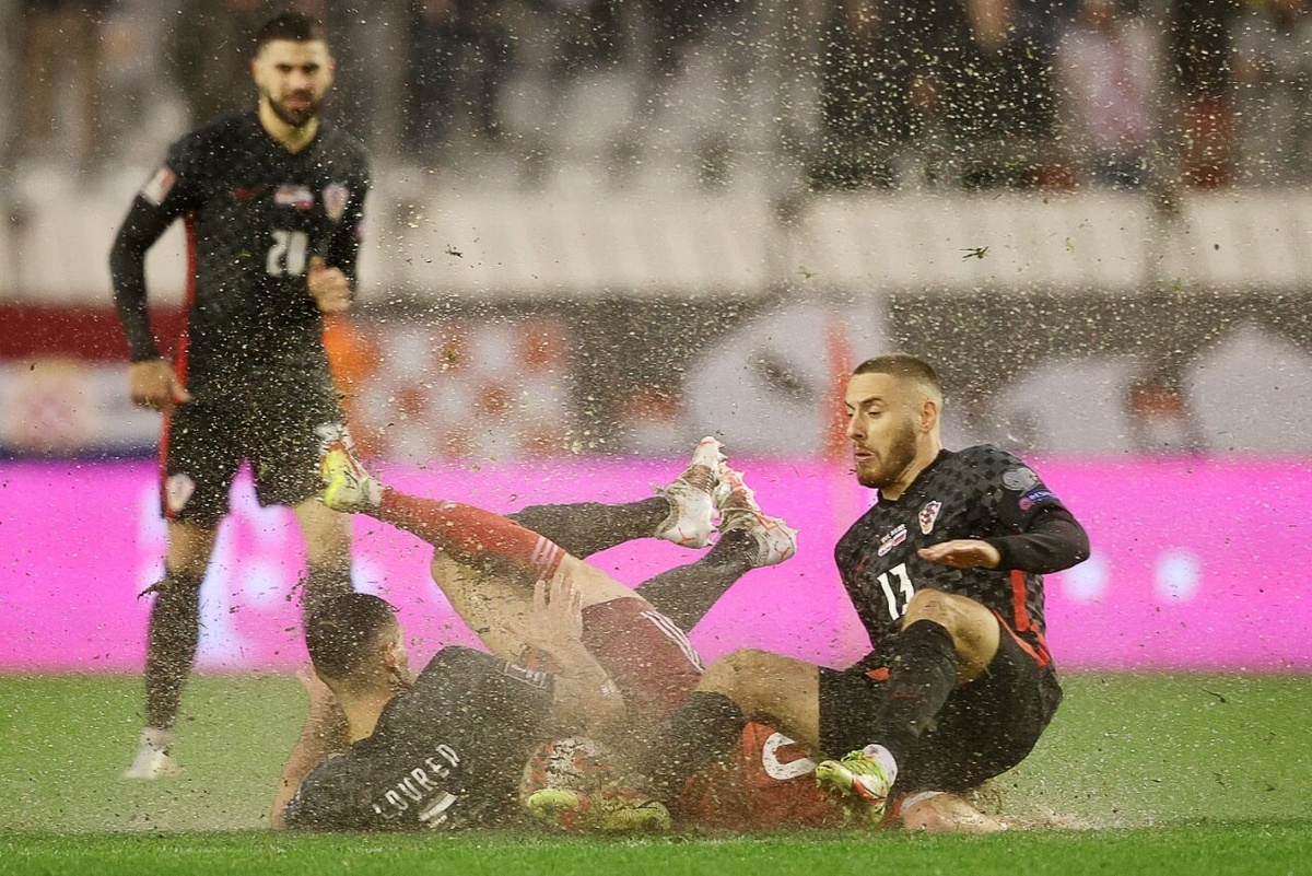 Болотный матч в Сплите