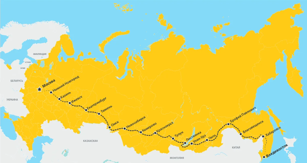 Карта жд дальнего востока