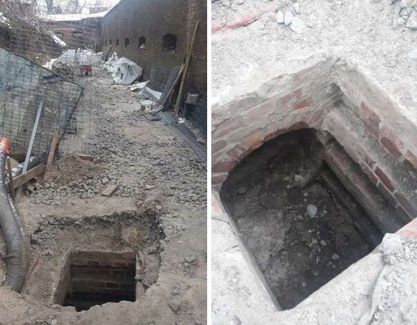 Колодец и круглый ход. Фото Андрея Ярцева.