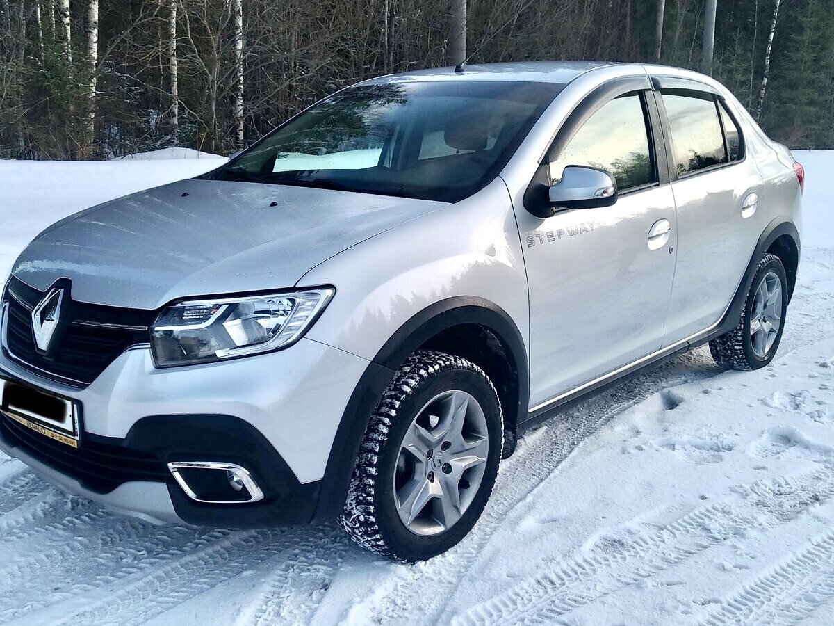 Renault Logan Stepway Р±РµР»С‹Р№