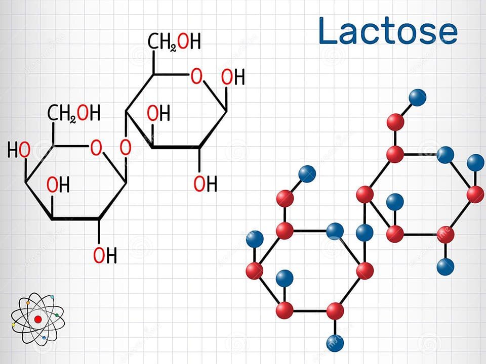 Картинка формулы лактозы