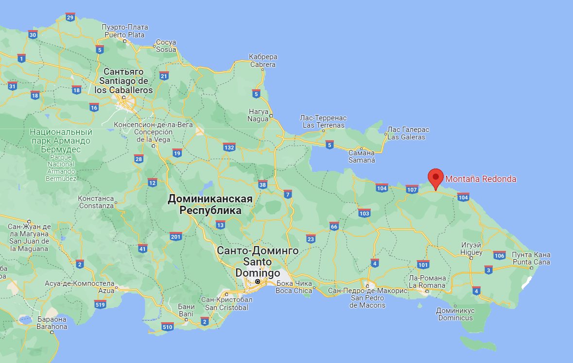 Вот расположение на карте, для общего удобства и понимания расположения. 