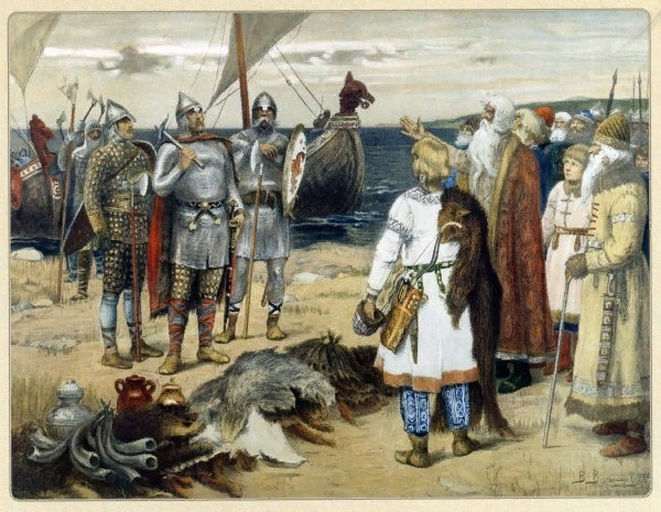 В. Васнецов "Варяги" (1909)