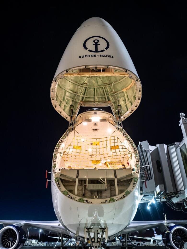 Atlas будет эксплуатировать предпоследний серийный В747 в интересах швейцарской судоходной компании Kuehne+Nagel на транстихоокеанских маршрутах. Фото: Boeing 