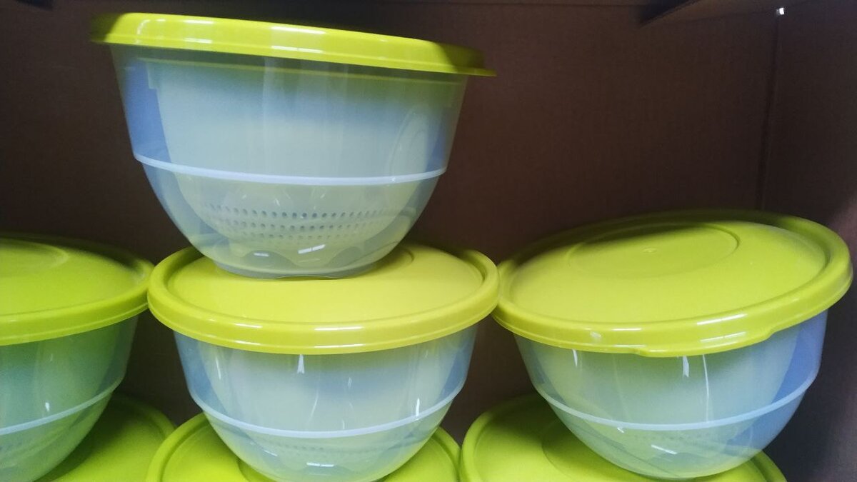 Набор 3 в 1: дуршлаг, миска и крышка, 162 рубля 90 копеек