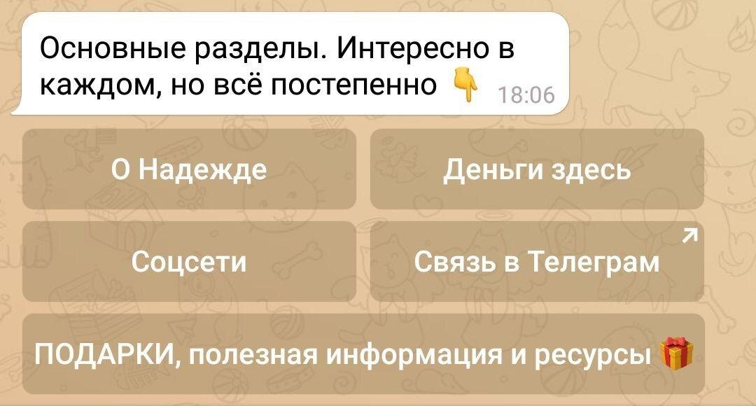 Вид визитки изнутри. Содержание и все надписи могут быть любые, на ваш вкус и под потребности ваши и вашего бизнеса