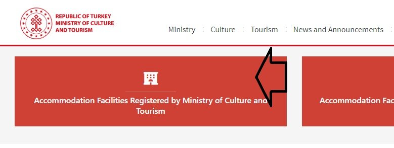 Далее нажимайте также на красную кнопку: Средства размещения,зарегистрированные Министерством