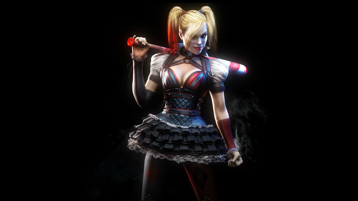 Харли Квинн в игре Batman: Arkham Asylum