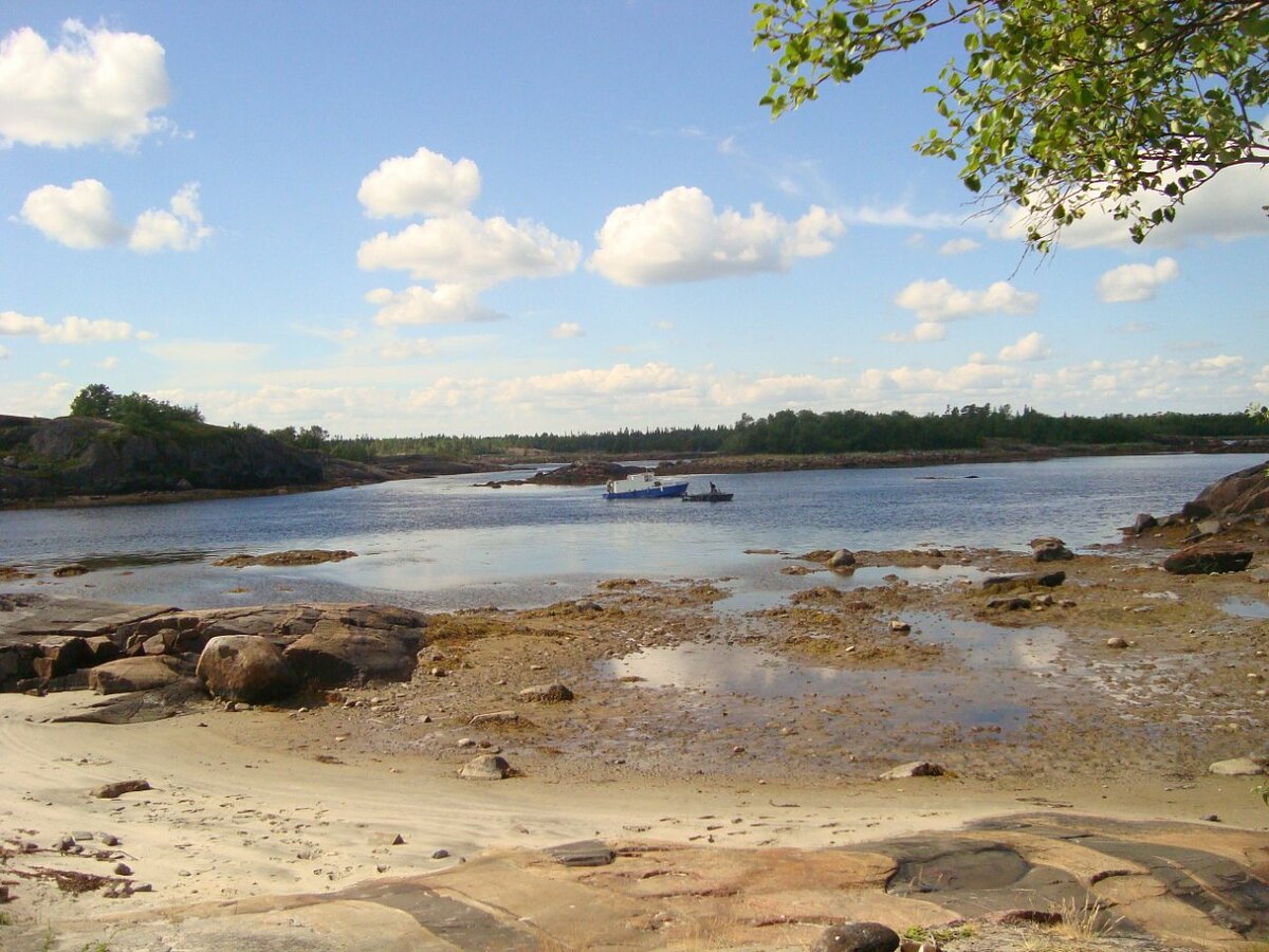 Белое море. Отлив