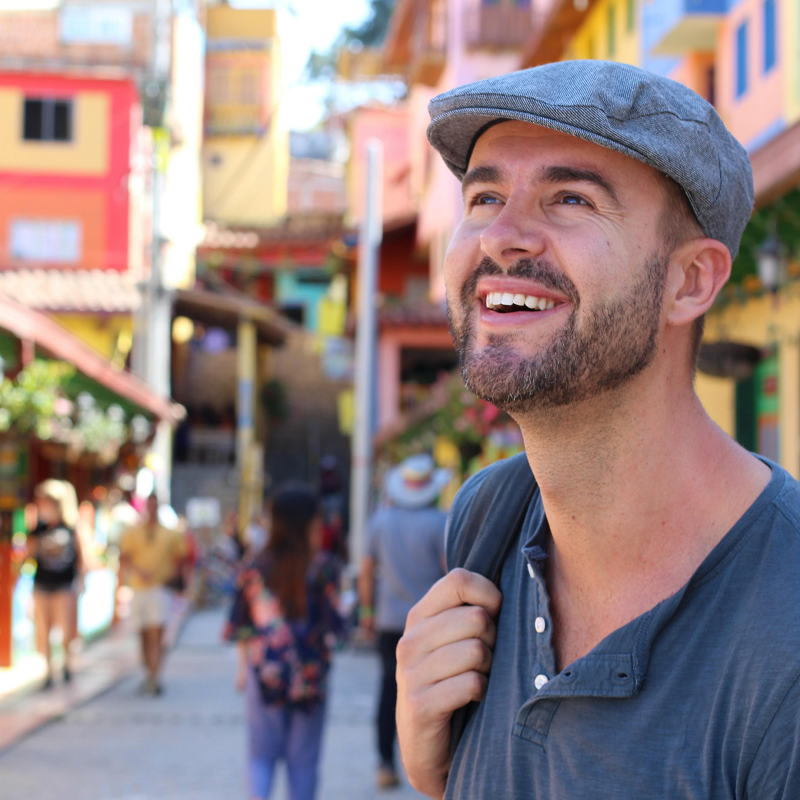 Турист в Америке 