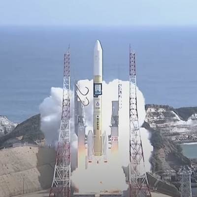 Запуск ракеты-носителя H-II с аппаратом "Аль-Амаль". Источник: Яндекс.Картинки