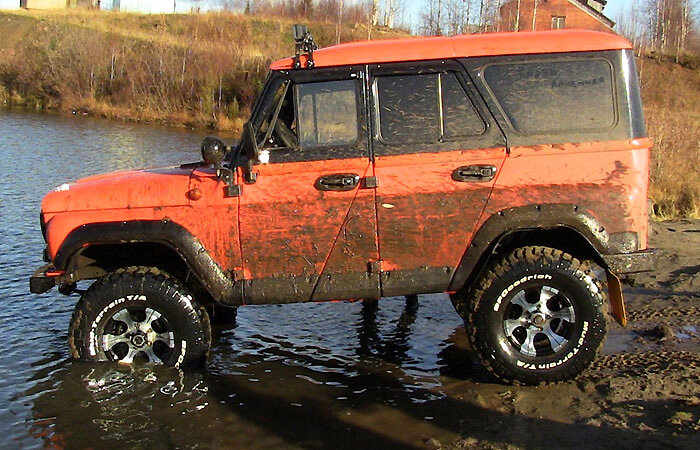 38-ми дюймовые колеса для УАЗ 417