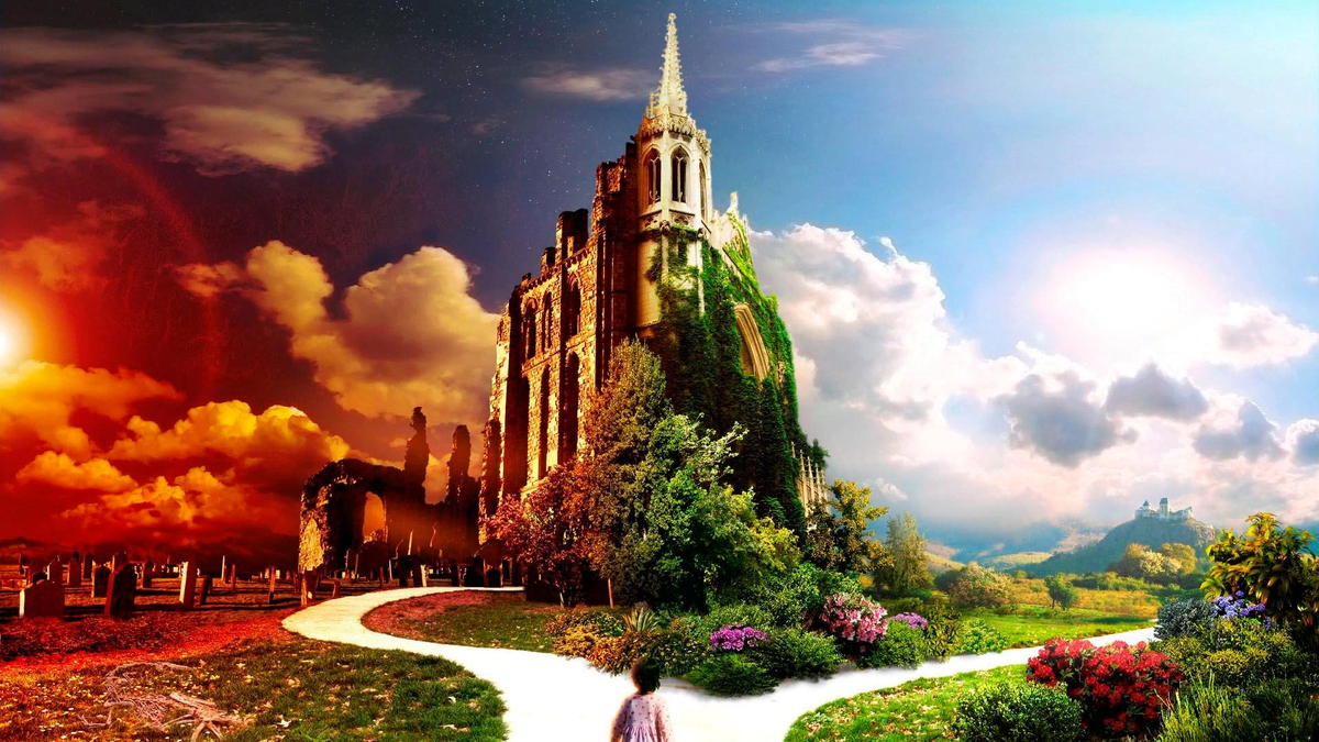 Ад и Рай  в голове создаёт реальность жизни