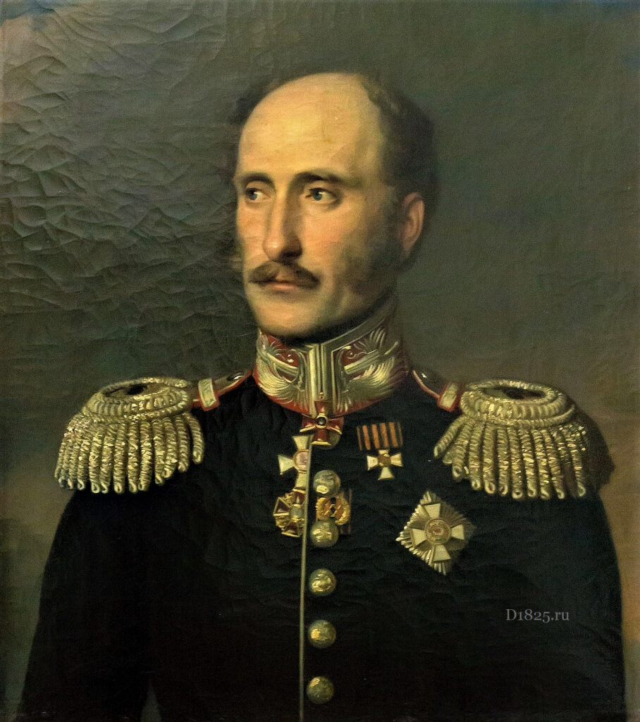 Неизвестный художник, 2-я половина XIX века, портрет графа Ф.П. Литке. Центральный военно-морской музей Санкт-Петербурга.