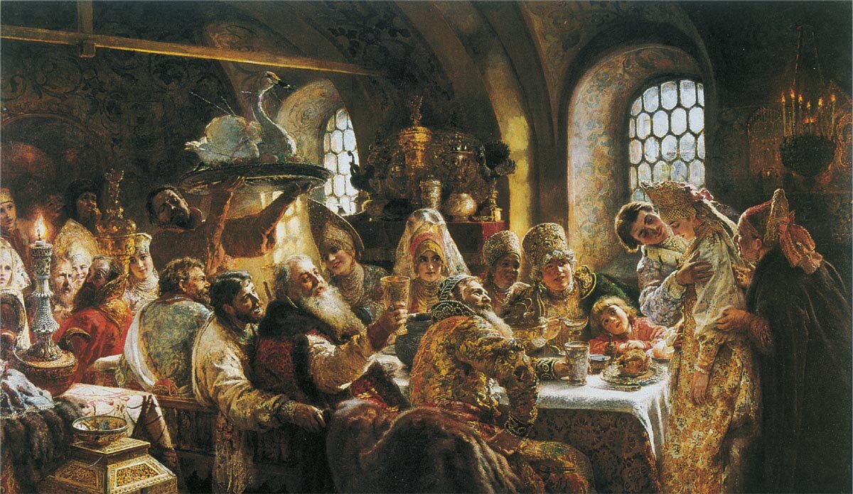 Боярский свадебный пир, Вашингтон