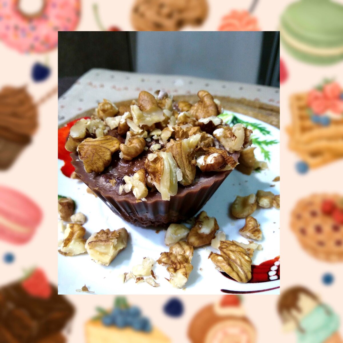 Корзиночки с финиковой карамелью: без выпечки, без сахара, за полчаса